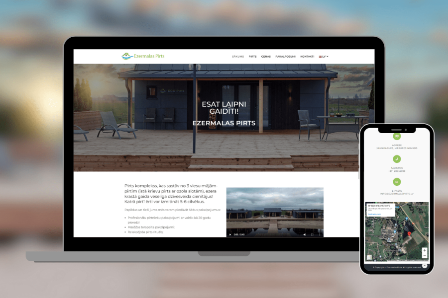 Mājas Lapu Izstrāde, Разработка сайтов, Website development