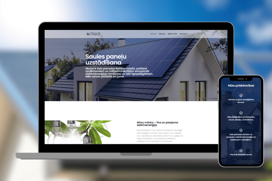 Mājas Lapu Izstrāde, Разработка сайтов, Website development