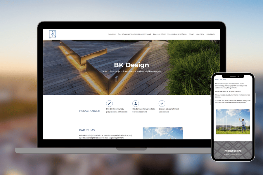 Mājas Lapu Izstrāde, Разработка сайтов, Website development