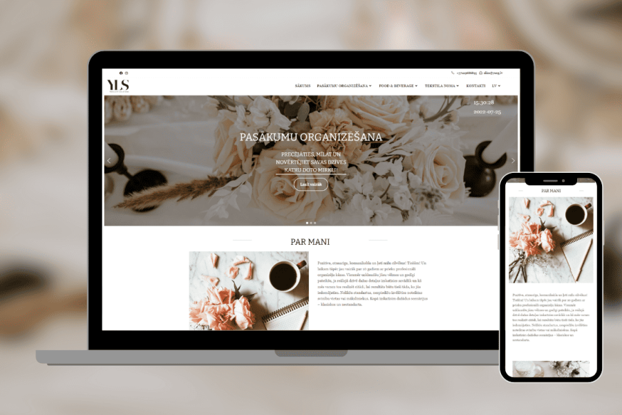 Mājas Lapu Izstrāde, Разработка сайтов, Website development